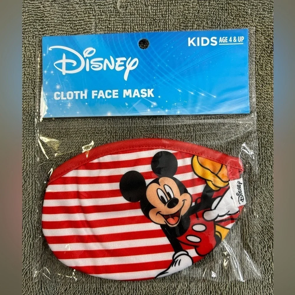 New! Disney Cloth Face Masks Lot of 6